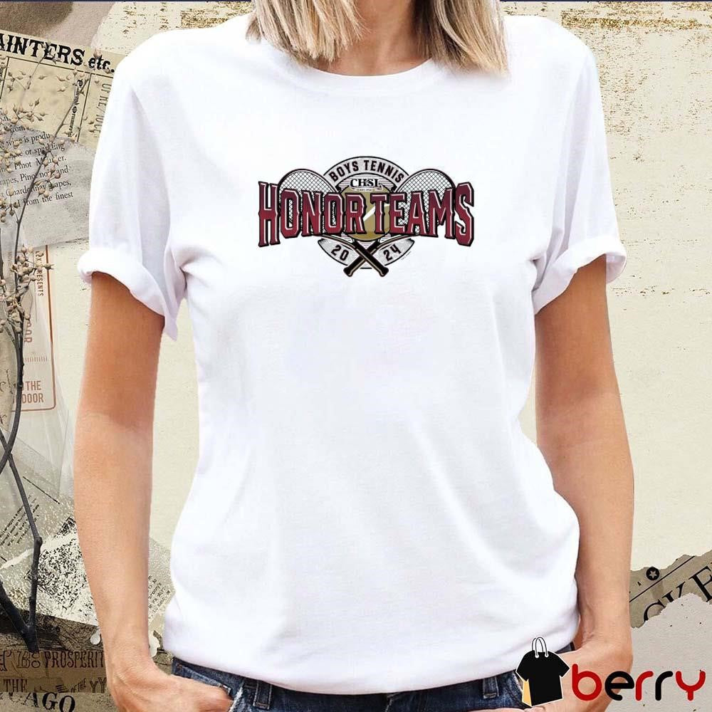 Detroit Catholic High School League Boys Tennis Honor Teams 2024 CHSL t-shirt