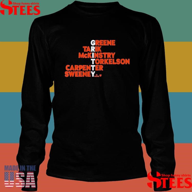 Detroit Gritty Names Greene Tarik Mckinstry Torkelson Carpenter Sweeney 2025 Shirts