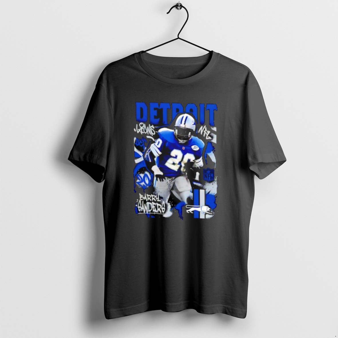 Official Detroit Lions Barry Sanders Star Player T-Shirts, Hoodie, Sweatshirt | CiraTrend.com