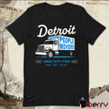 Detroit Lions People Movers 686 077 7158 1934 Grit BLVD Michigan t-shirt