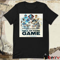 Detroit Lions and Los Angeles Chargers 7 31 2025 Canton OH Hall of Fame Game Poster t-shirt