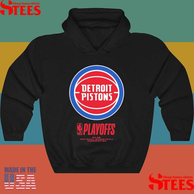 Detroit Pistons 2025 Nba Playoffs Alley Oop Shirts