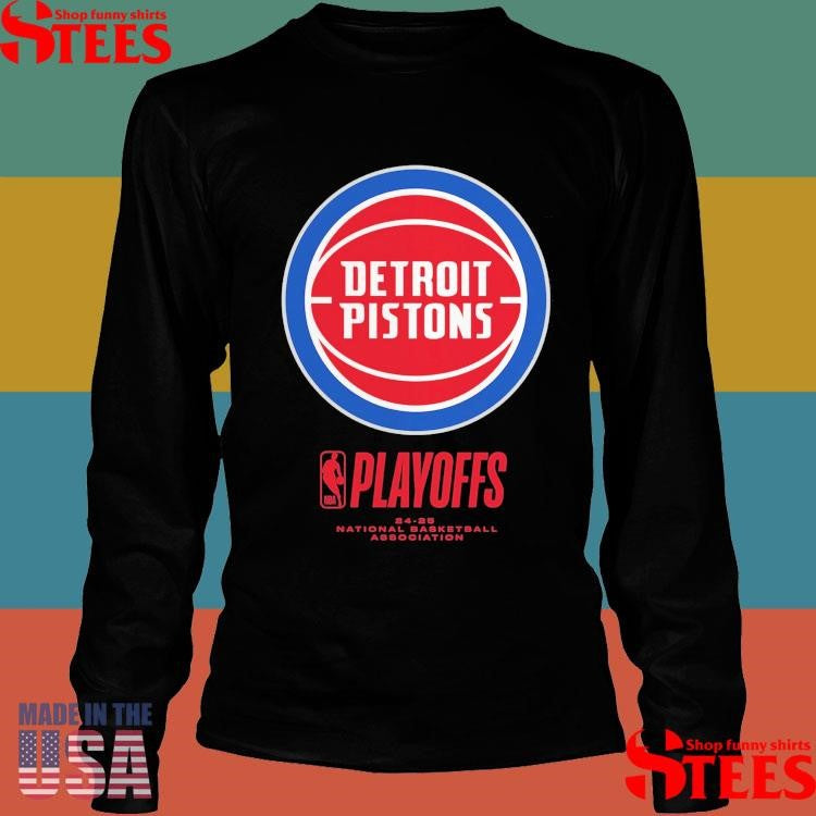 Detroit Pistons 2025 Nba Playoffs Alley Oop Shirts