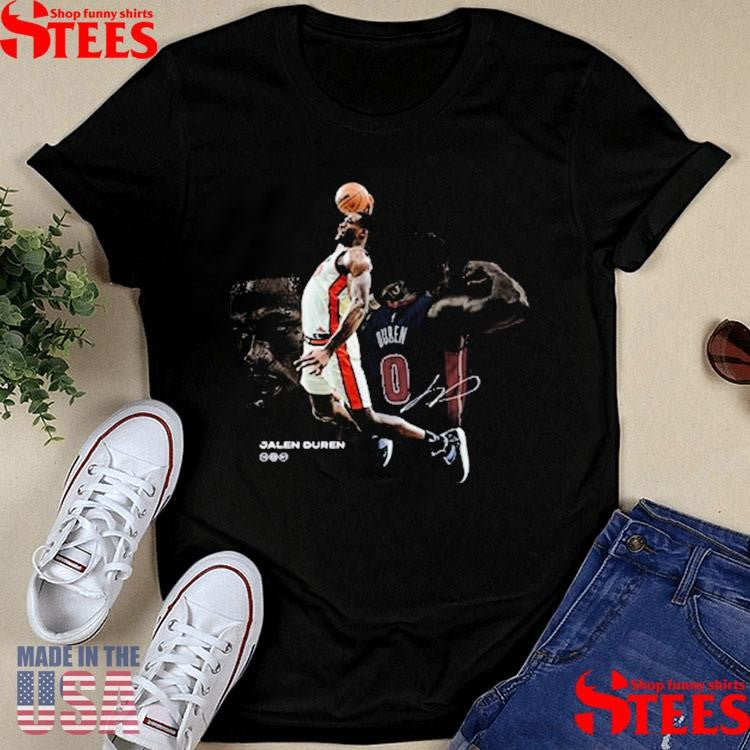 Detroit Pistons Jalen Duren Celebration Shirts