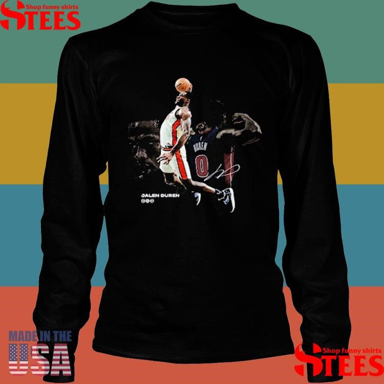 Detroit Pistons Jalen Duren Celebration Shirts