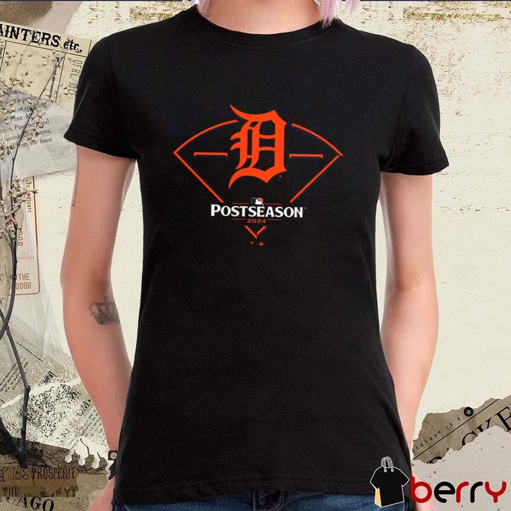 Detroit Tigers 2024 MLB Postseason Around The Horn t-shirt