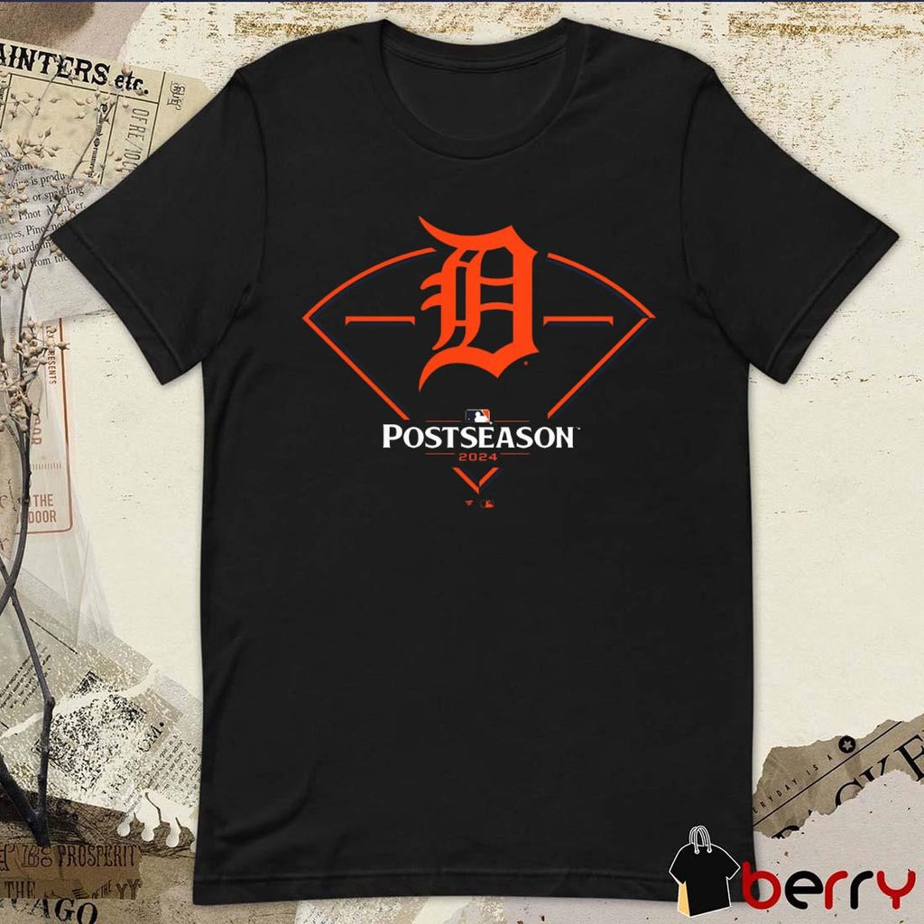 Detroit Tigers 2024 MLB Postseason Around The Horn t-shirt