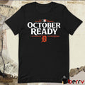 Detroit Tigers 2024 October Ready MLB Postseason Locker Room t-shirt