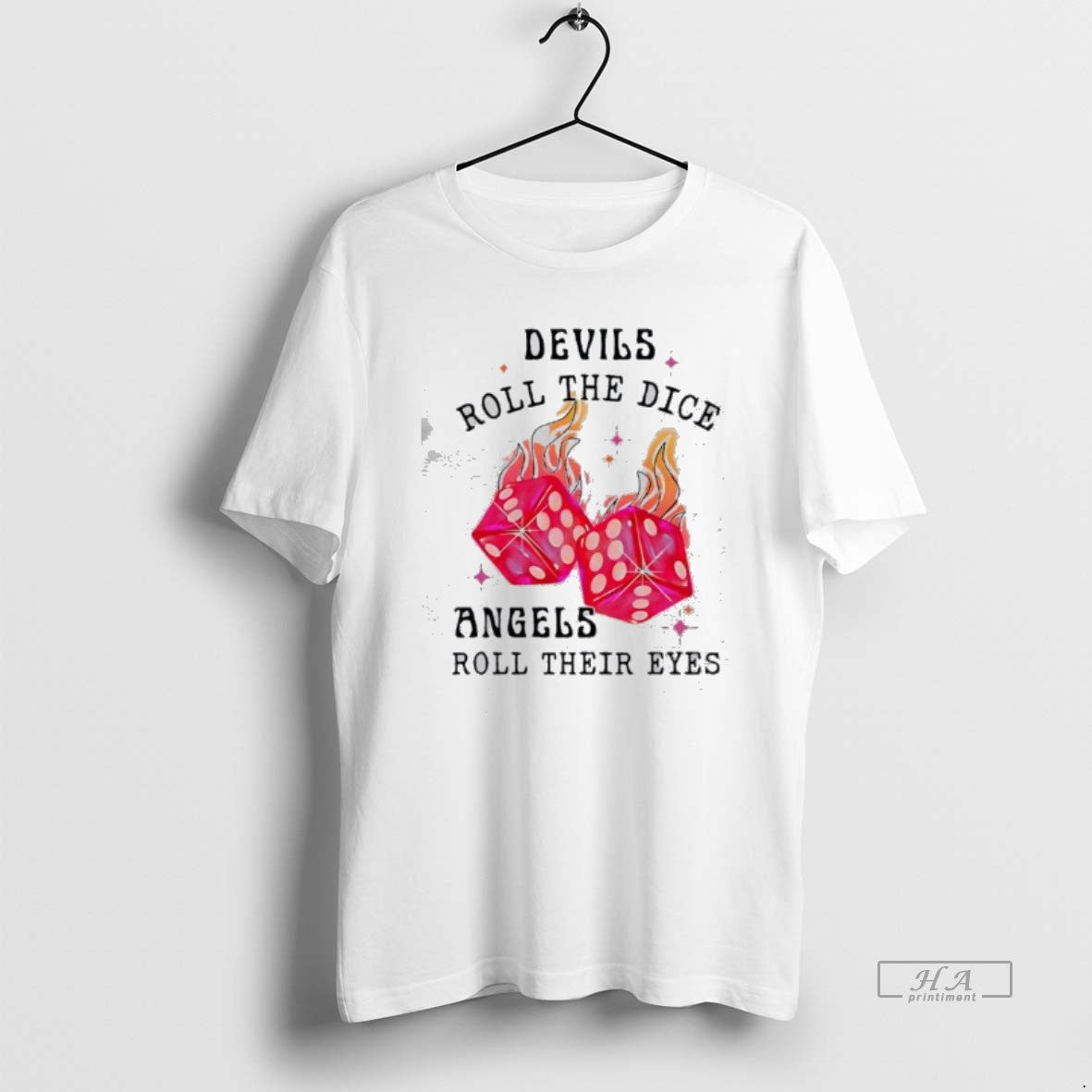 Official Devils Roll The Dice Angels Roll Their Eyes T-Shirts, Hoodie, Sweatshirt | CiraTrend.com
