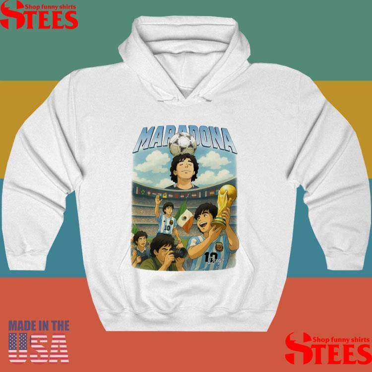 Diego Maradona Ghibli Shirts