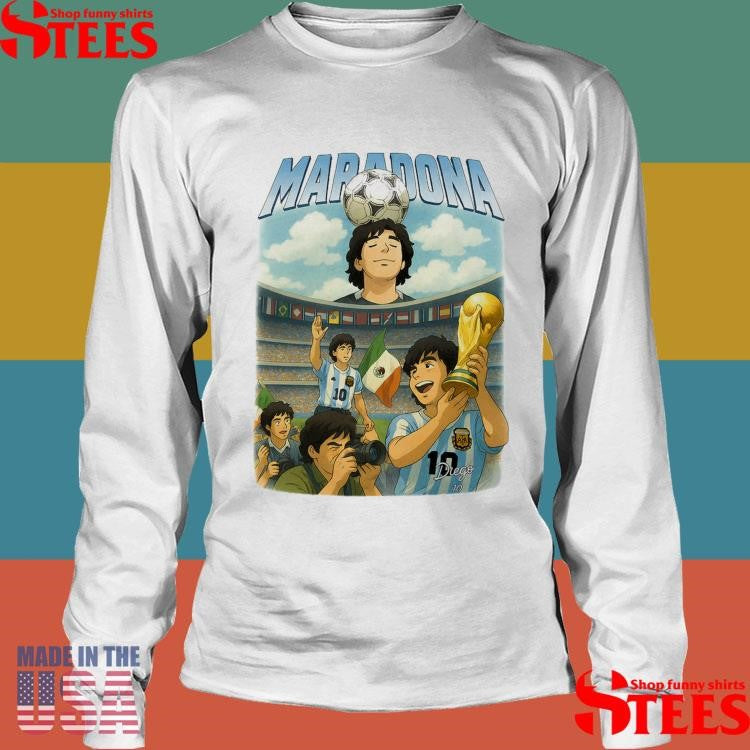 Diego Maradona Ghibli Shirts