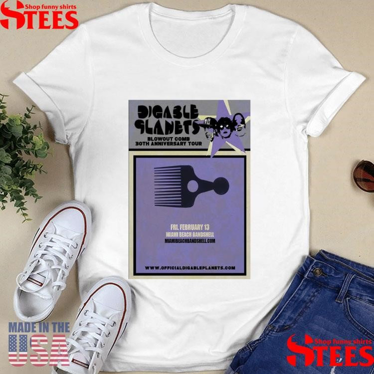 Digable Planets At Miami Beach Bandshell In Miami Fl On Feb 13 2026 T-shirt