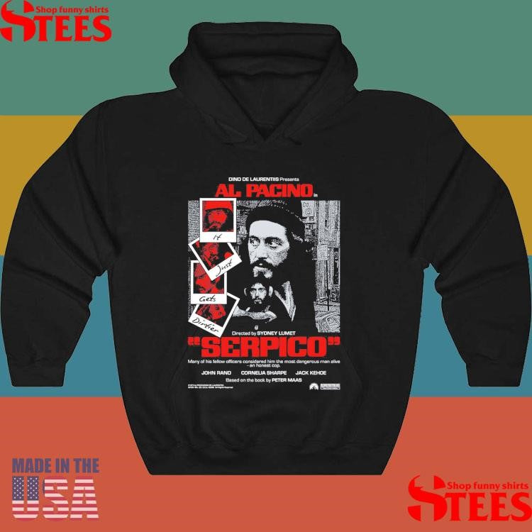 Dino De Laurentiis Presents Al Pacino Serpico Shirts