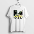 Official Dino Chicken Nuggets And Abbey Road Album Cover T-Shirts, Hoodie, Sweatshirt | CiraTrend.com