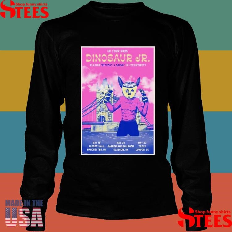 Dinosaur Jr May 20 2025 Glasgow Uk Tour Shirts