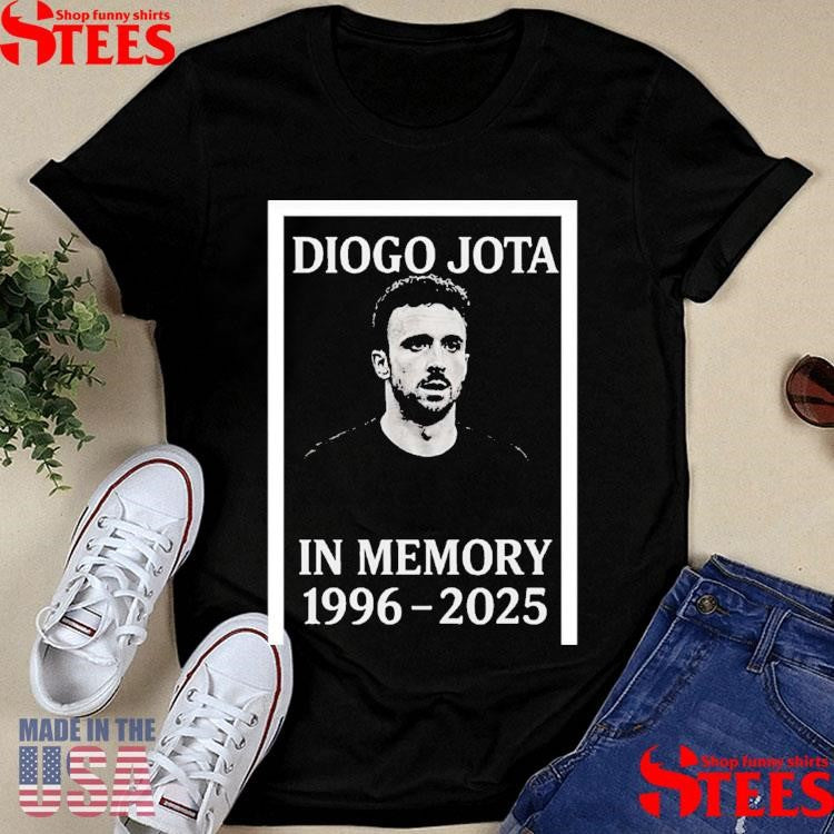 Diogo Jota In Memory 1996-2025 T-shirt
