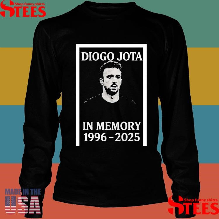 Diogo Jota In Memory 1996-2025 T-shirt