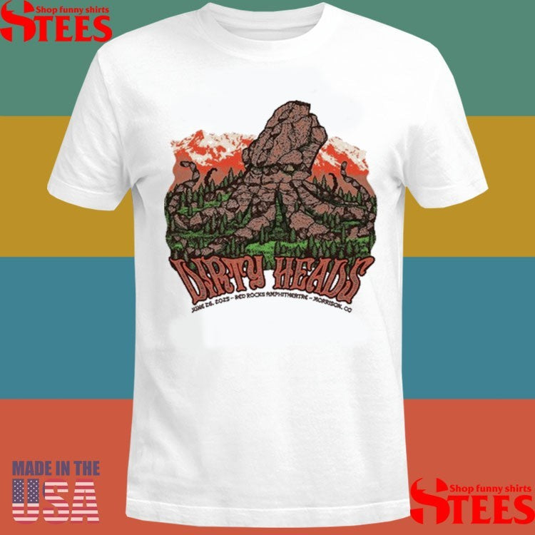 Dirty Heads June 27 2025 Ford Amphitheater In Colorado Springs Co T-shirt