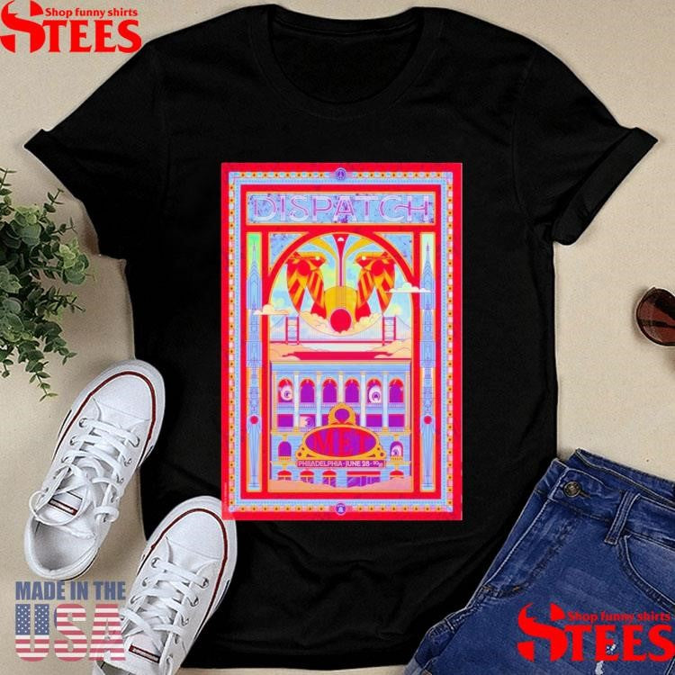 Dispatch Poster June 28 2025 Victory Brewing, Philadelphia Pa T-shirt