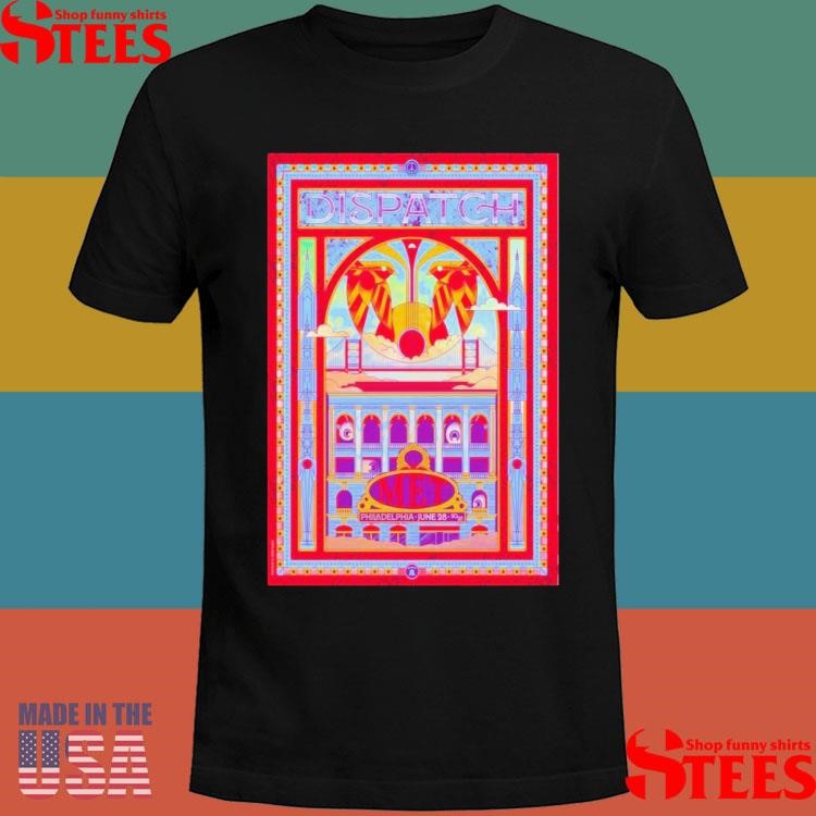 Dispatch Poster June 28 2025 Victory Brewing, Philadelphia Pa T-shirt
