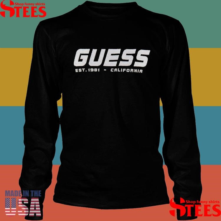 Dizz Guess Est 1981 California Logo T-shirt