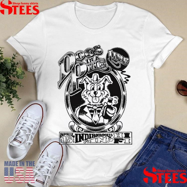 Dogs In A Pile April 15 2025 Indianapolis, In Tour Shirts