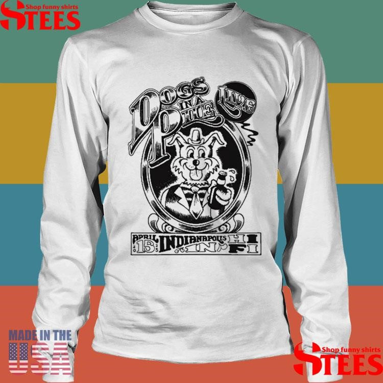 Dogs In A Pile April 15 2025 Indianapolis, In Tour Shirts