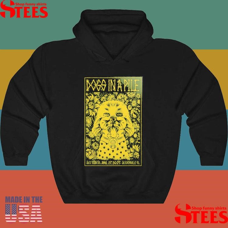 Dogs In A Pile At Jack Rabbits On April 27 2025 Shirts