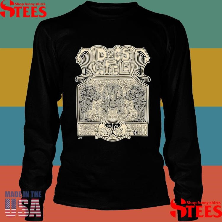 Dogs In A Pile Clevaland, Oh 4 9 25 Tour Shirts