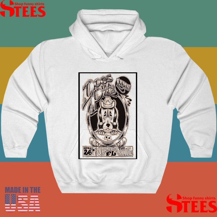 Dogs In A Pile The Social, Orlando, Fl Apr 26 2025 Concert Poster Shirts