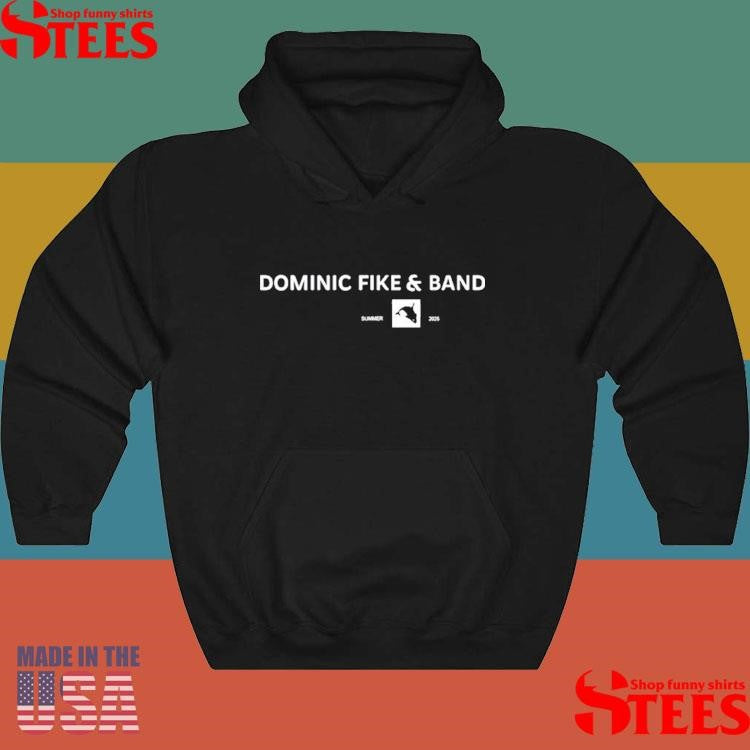 Dominic Fike & Band Summer 2025 Orca T-shirts