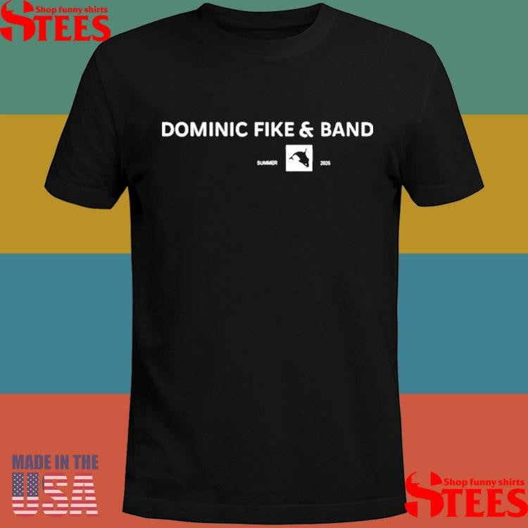 Dominic Fike & Band Summer 2025 Orca T-shirts
