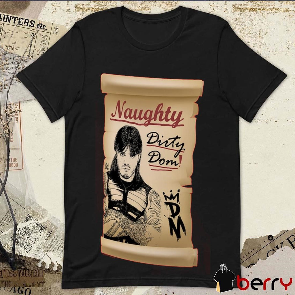 Dominik Mysterio Ripple Junction Naughty List Dirty Dom WWE t-shirt