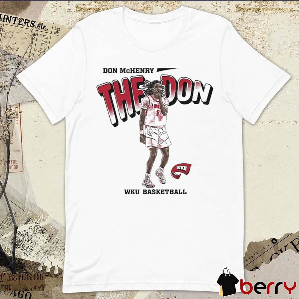 Don McHenry The Don WKU Western Kentucky Basketball Illustrated t-shirt