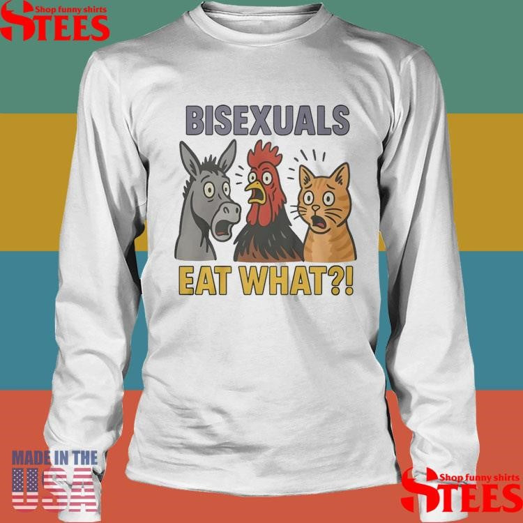 Donkey Chicken And Cat Bisexuals Eat What Shirts