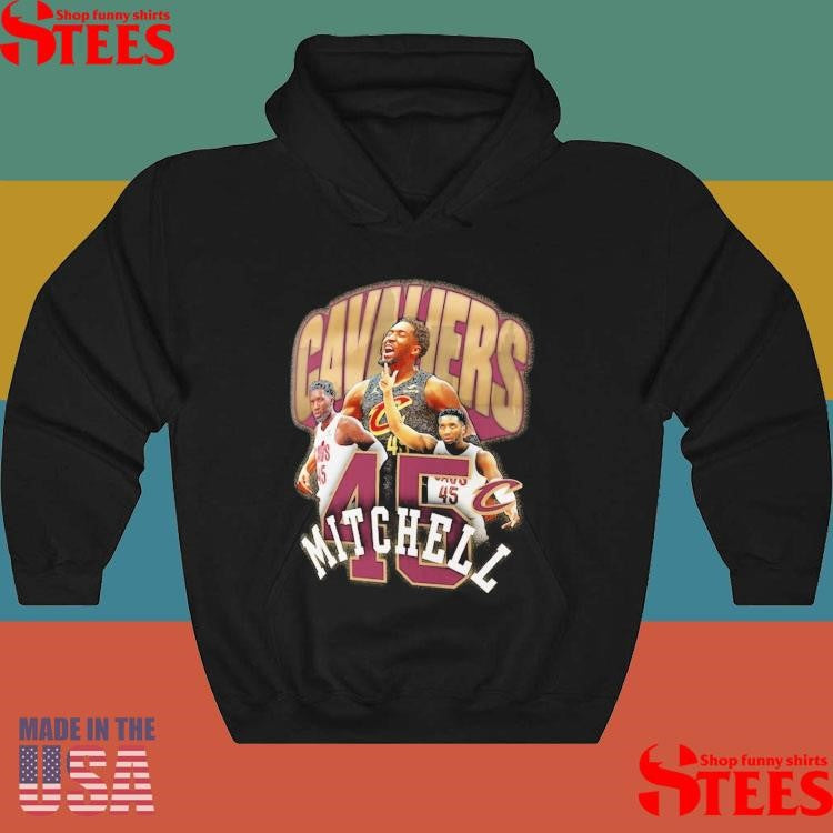 Donovan Mitchell Black Cleveland Cavaliers Notorious 4.0 Shirts