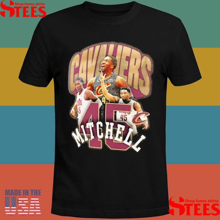 Donovan Mitchell Black Cleveland Cavaliers Notorious 4.0 Shirts