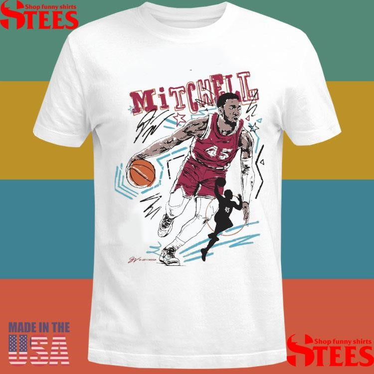 Donovan Mitchell Sketch Shirts