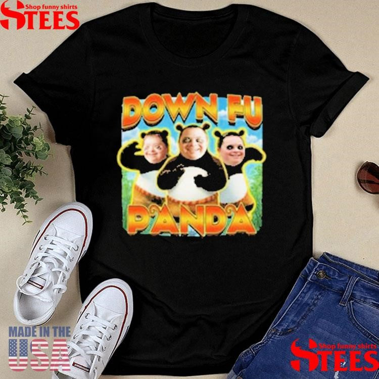 Down Kung Fu Panda Shirts