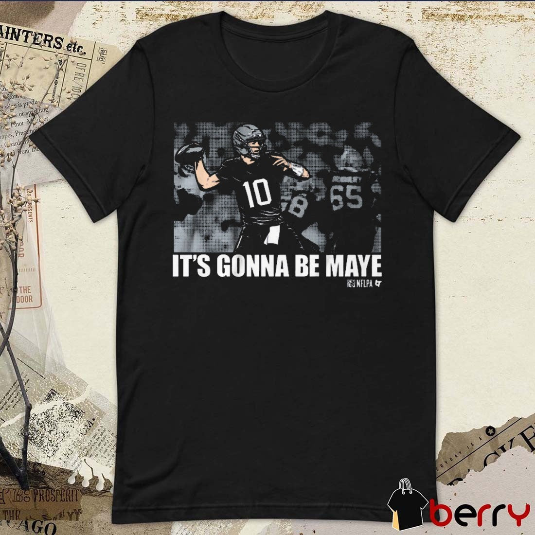 Drake Maye It’s Gonna Be Maye New England Patriots NFL t-shirt