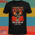 Drivin N Cryin Jun 28 2025 Five In St. Jacksonville Fl T-shirt