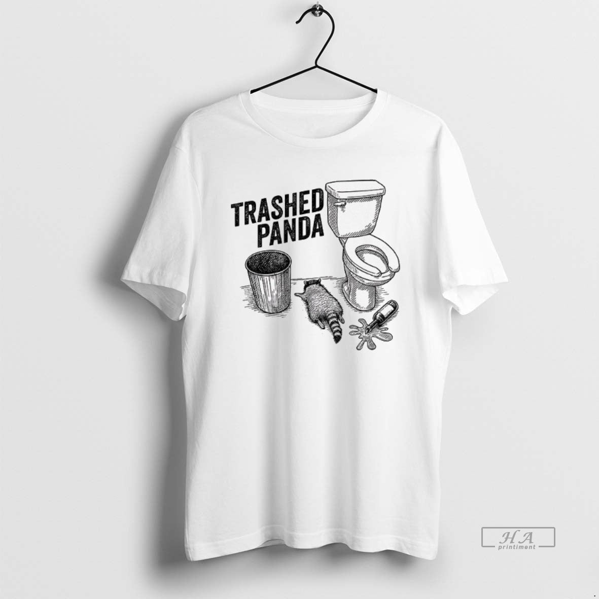 Official Drunk Raccoon Trashed Panda Meme T-Shirts, Hoodie, Sweatshirt | CiraTrend.com