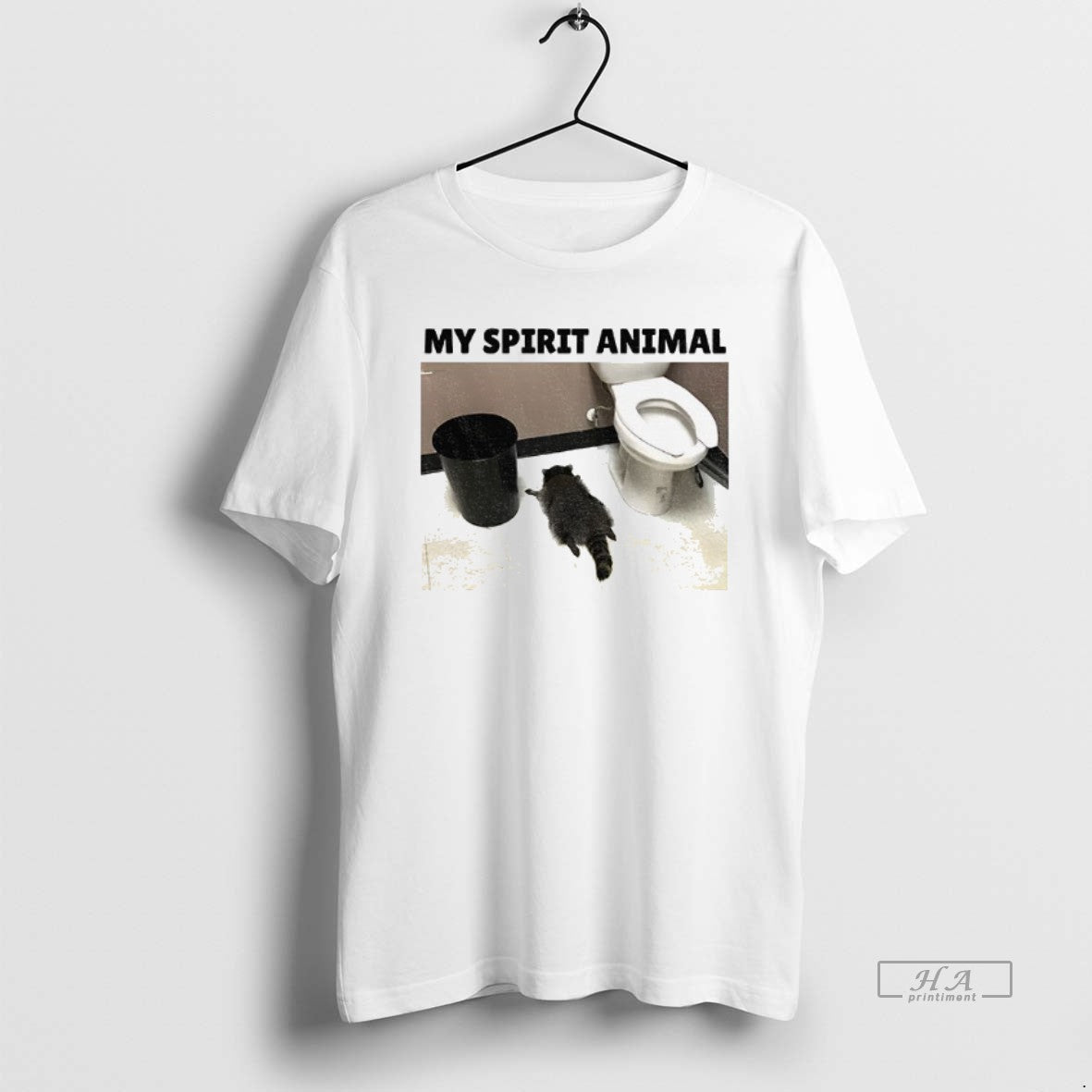 Official Drunk Raccoon My Spirit Animal T-Shirts, Hoodie, Sweatshirt | CiraTrend.com