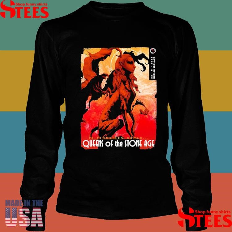 Dublin, Ireland Qotsa Nov 22, 2023 3arena Tonight Event Shirts