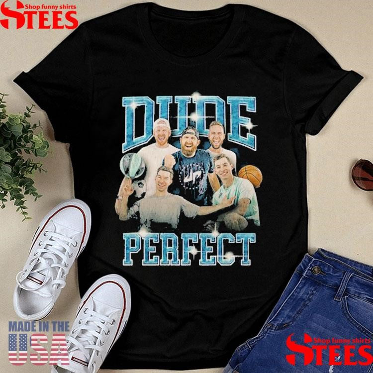 Dude Perfect Hero Tour Adult 90’s T-shirt