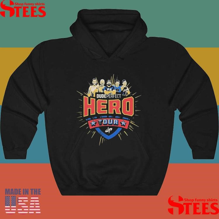 Dude Perfect Hero Tour Adult Tour 2025 T-shirt