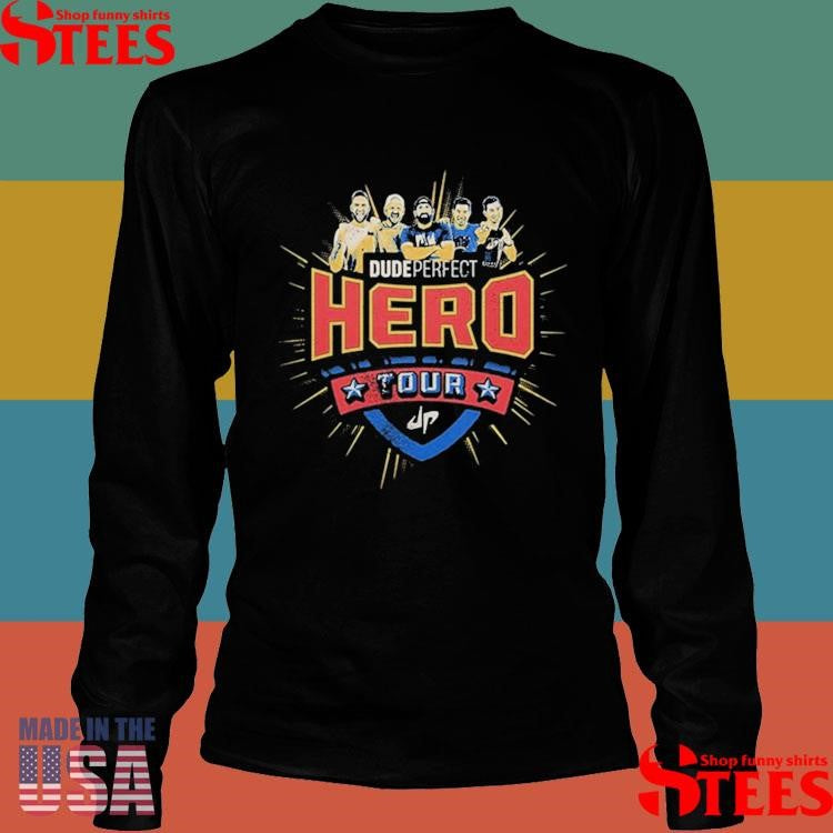 Dude Perfect Hero Tour Adult Tour 2025 T-shirt