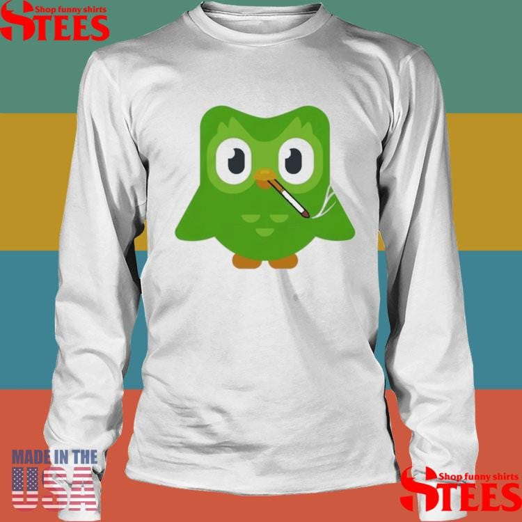 Duolingo Language Cigarettes Shirts