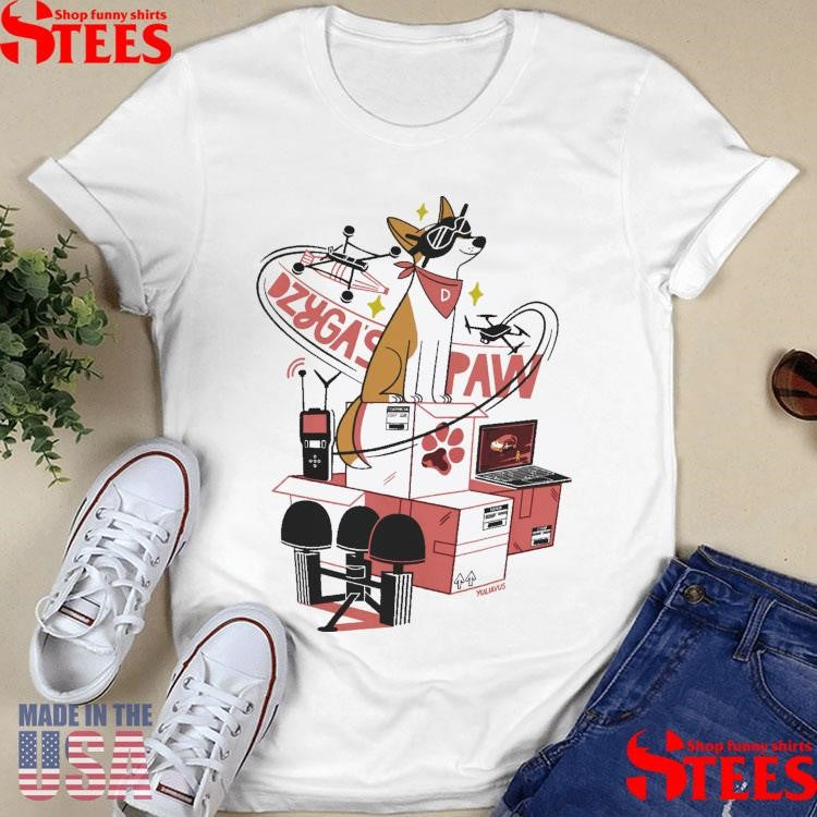 Dzyga’s DZT9 We Bring Tech To Defense T-shirt