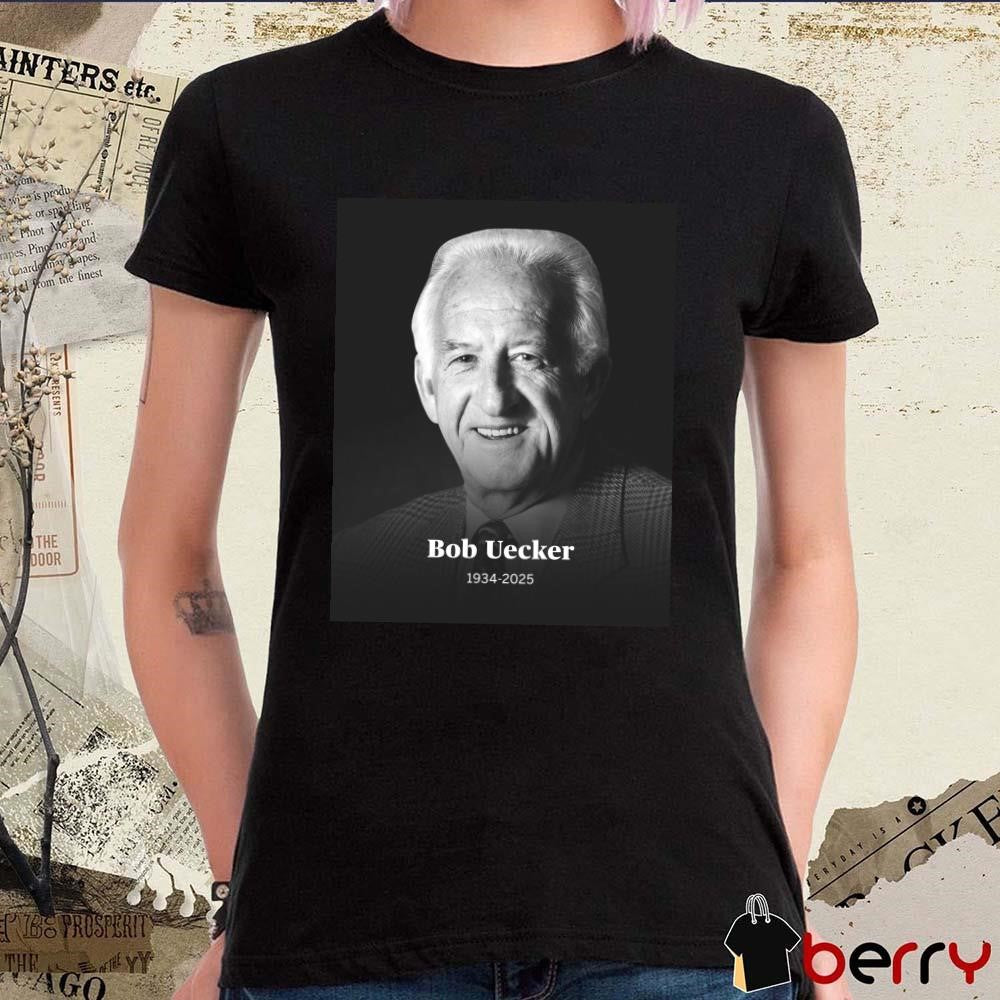 ESPN RIP Milwaukee Brewers Broadcaster Bob Uecker 1934 – 2025 Poster t-shirt